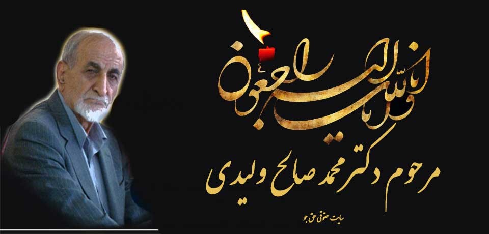 محمد صالح ولیدی درگذشت/زندگینامه